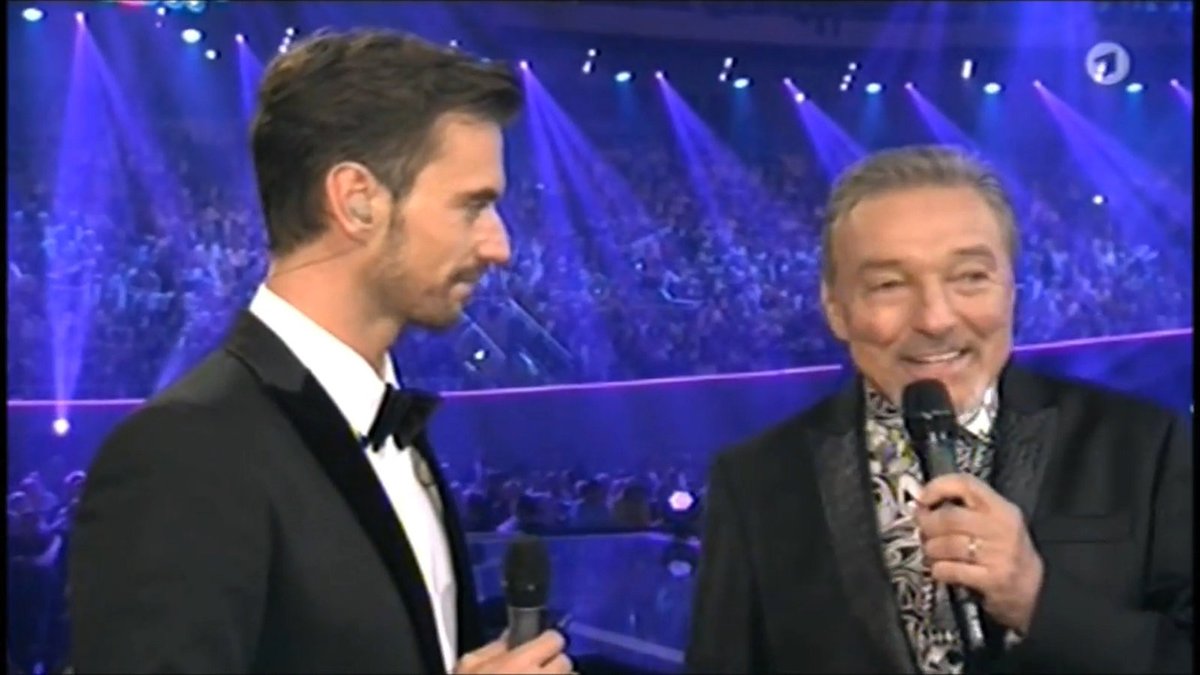 Karel Gott v rozhovoru pro německou televizi.