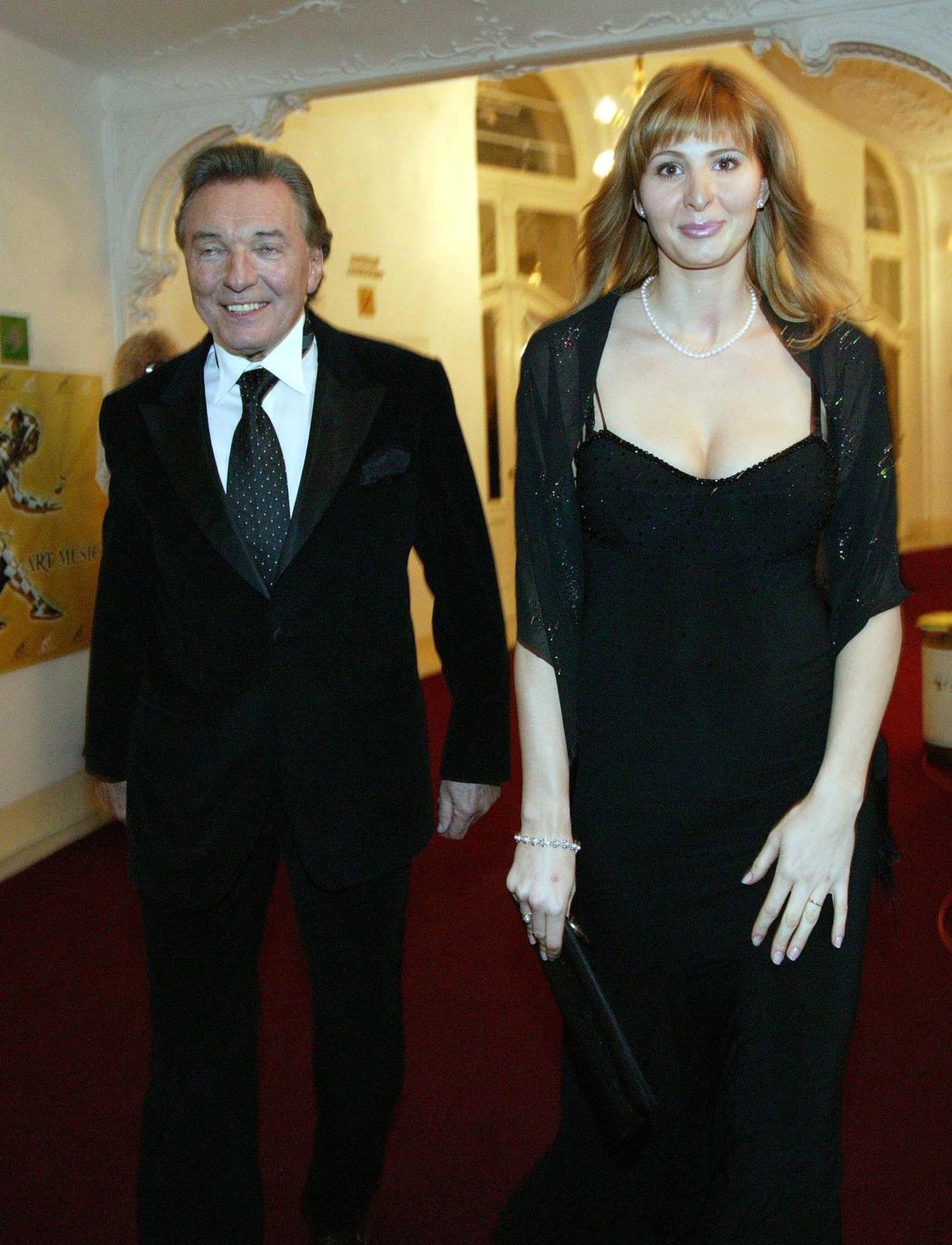 Karel Gott a jeho manželka Ivana.