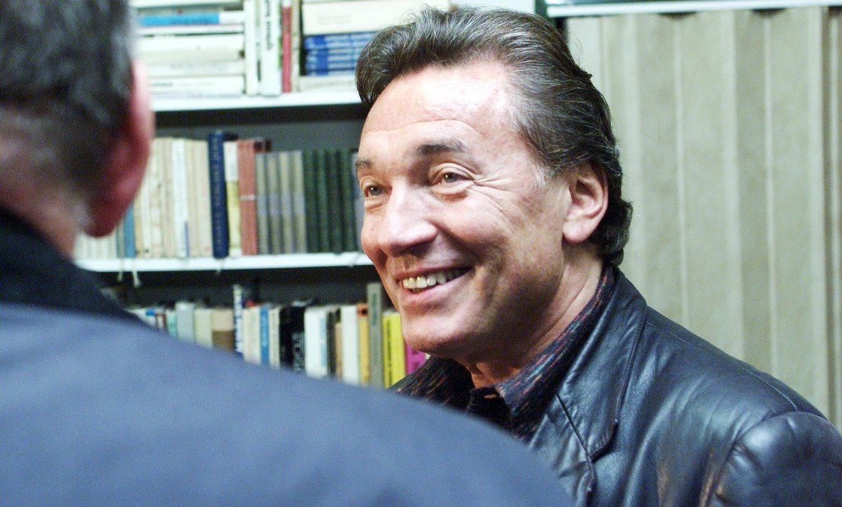 Karel Gott při autogramiádě v Pardubicích