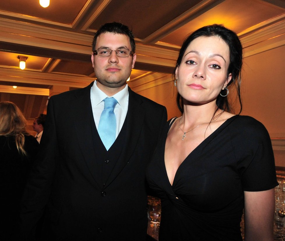 Petr Svoboda s manželkou Lucií