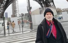 Slavní Češi v Paříži: Karel Hábl (86) posnídal v latinské čtvrti