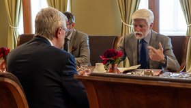 Karel Havlíček (ANO) na návštěvě u prezidenta Pavla (18.5.2026)