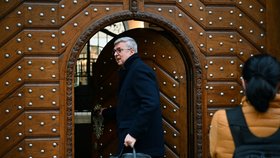 Karel Havlíček (ANO) dorazil na jednání o programu vlády (21.10.2025).