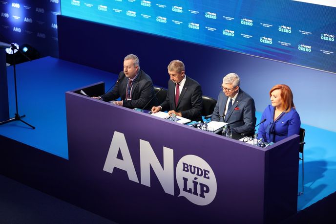 Zahájení sněmu ANO (24. 1. 2026). Zahájení sněmu ANO (24. 1. 2026).