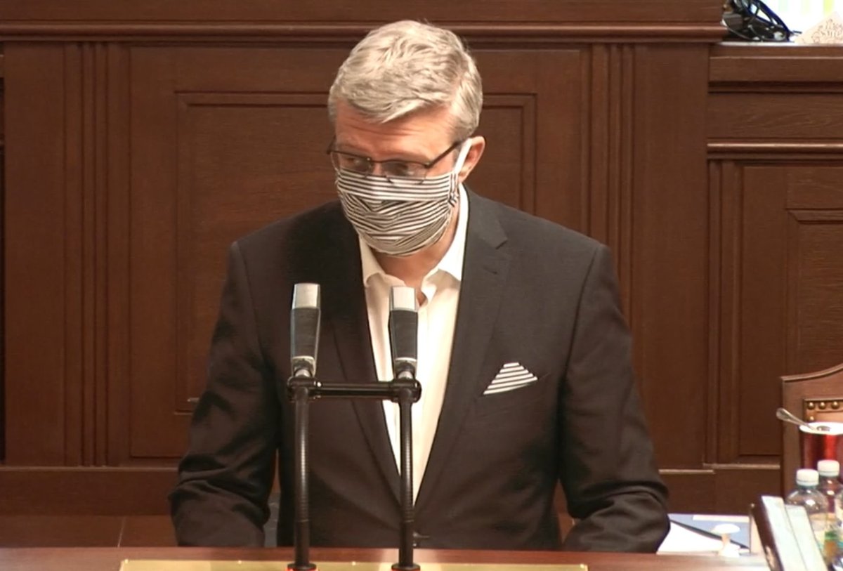 Sněmovna o koronaviru: Vicepremiér Karel Havlíček (za ANO) (21.4.2020)