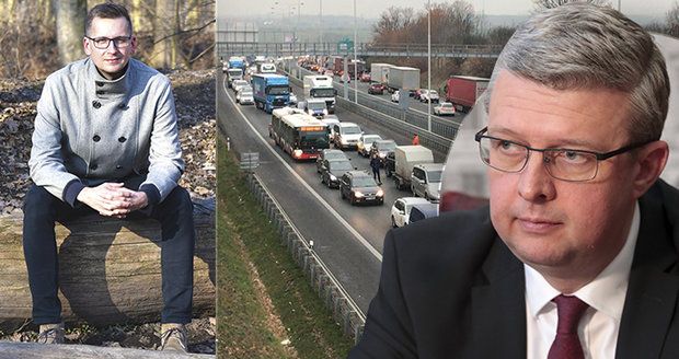 „Pane ministře, jste dobytek!“ Starosta Prahy 22 »setřel« Havlíčka kvůli dostavbě Pražského okruhu