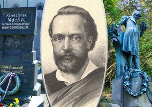 Karel Hynek Mácha zemřel před 185 lety.