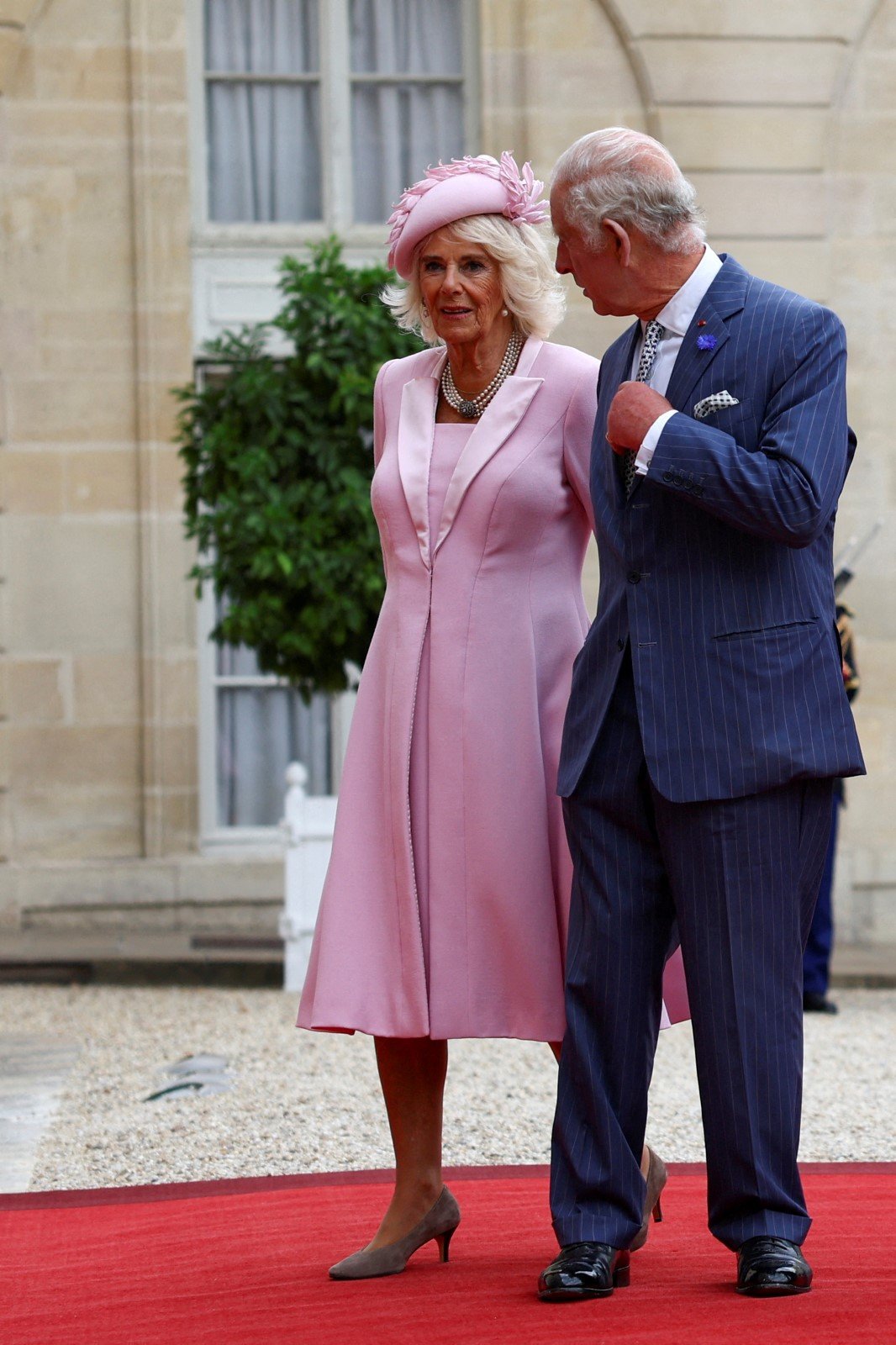 Britský král Karel III. s manželkou Camillou na návštěvě Francie (20.9.2023)