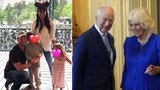 Dojemné shledání. Princ Archie a princezna Lilibet se po čtyřech letech setkali s dědečkem-králem Karlem III.