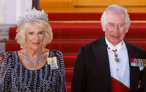 Karel III. a Camilla.