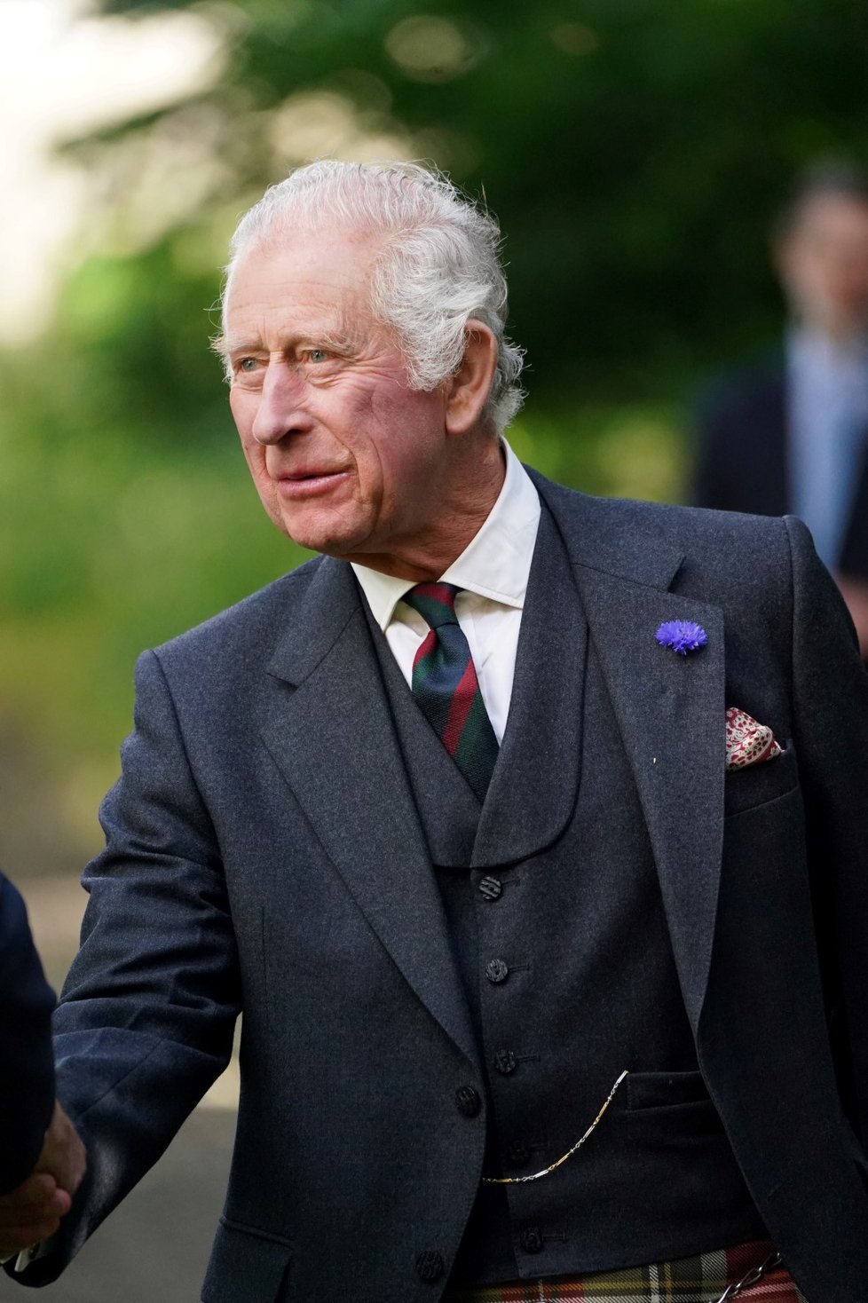 Král Karel III. ve Skotsku v rámci prvního Holyroodského týdne od korunovace