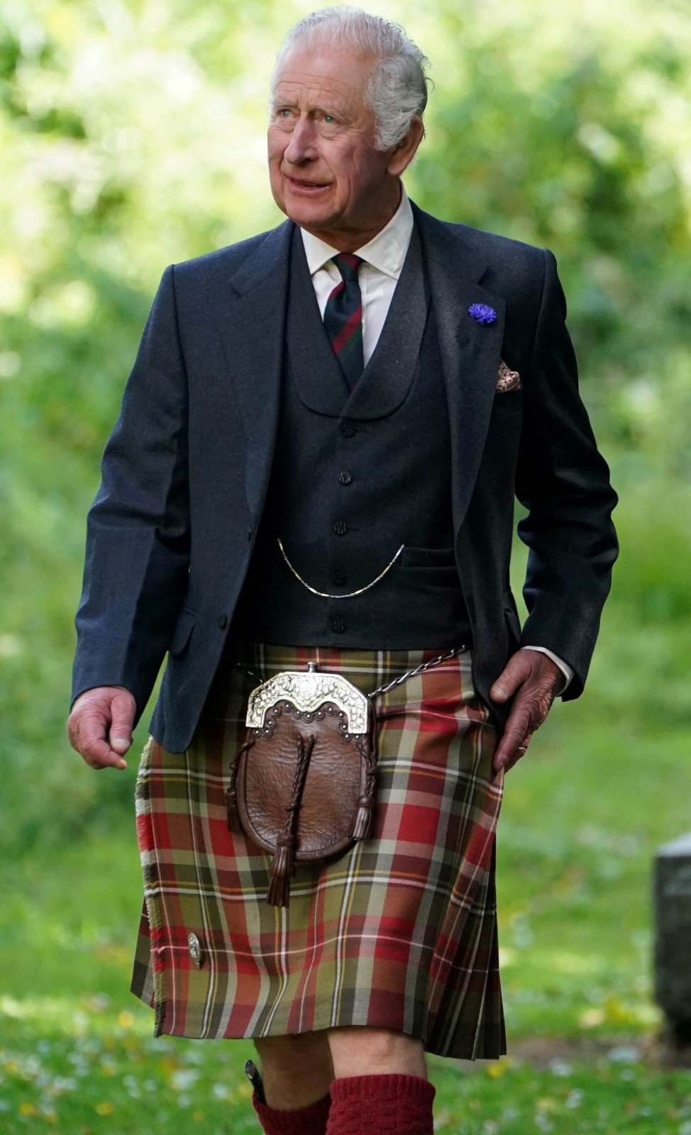 Král Karel III. ve Skotsku v rámci prvního Holyroodského týdne od korunovace