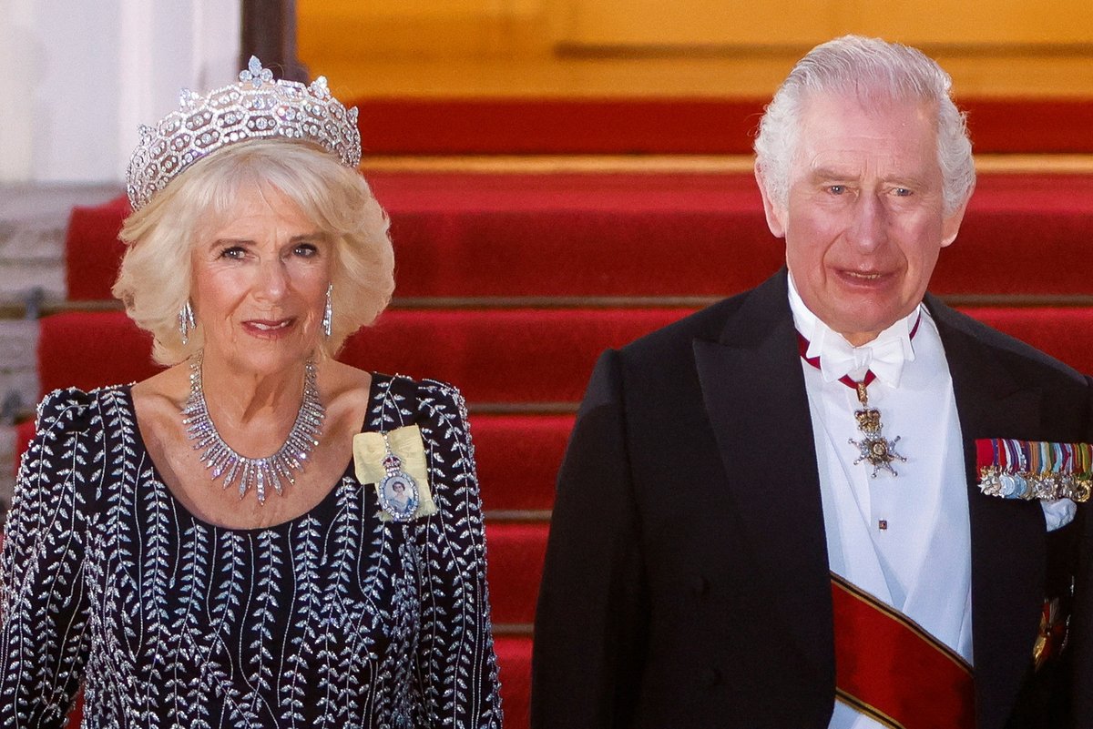 Karel III. a Camilla.
