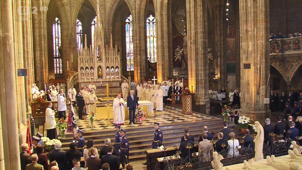 V Česku by kardinál Beran mohl být pohřben v katedrále svatého Víta.