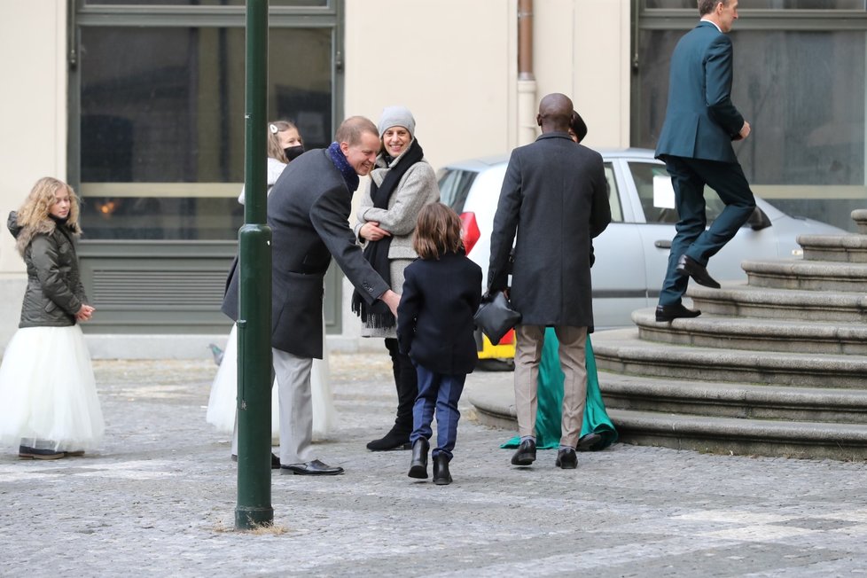 Svatba Karla Janečka a Lilie Khousnoutdinové.