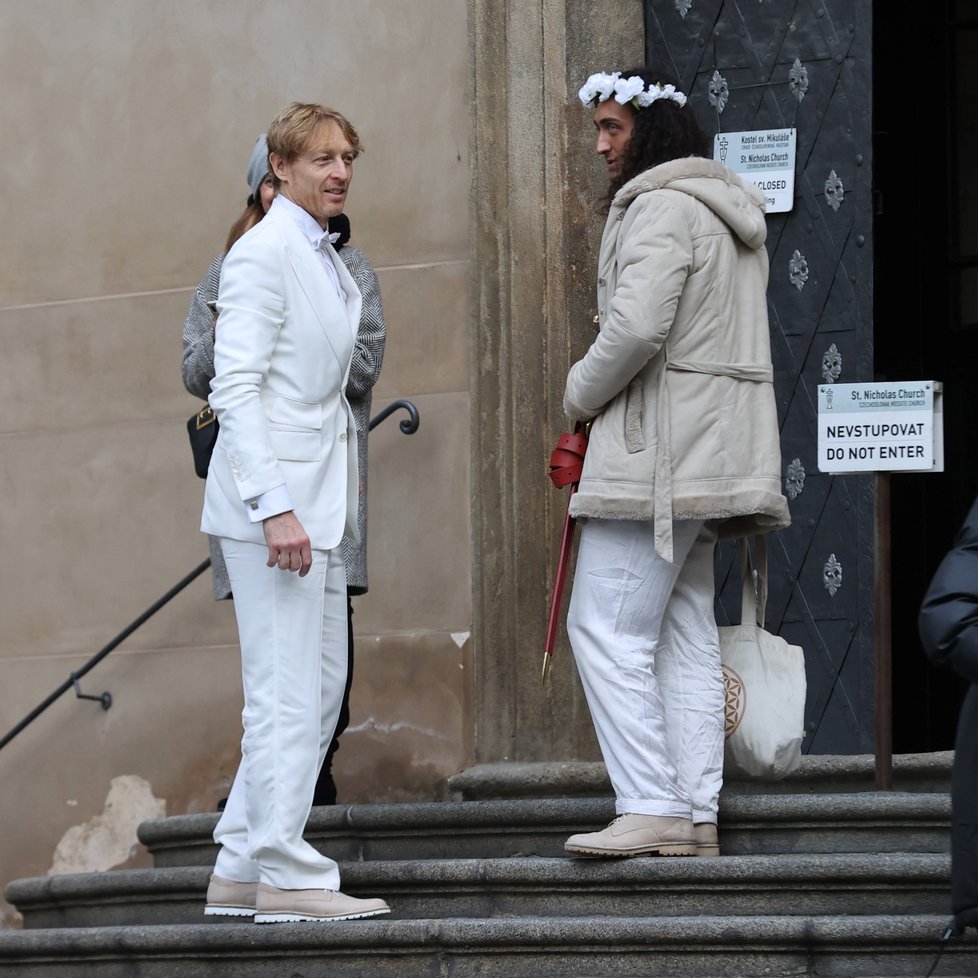 Svatba Karla Janečka a Lilie Khousnoutdinové.