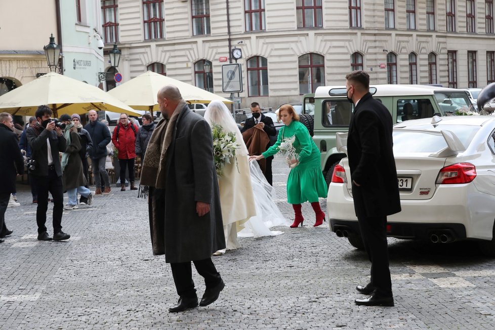 Svatba Karla Janečka a Lilie Khousnoutdinové.