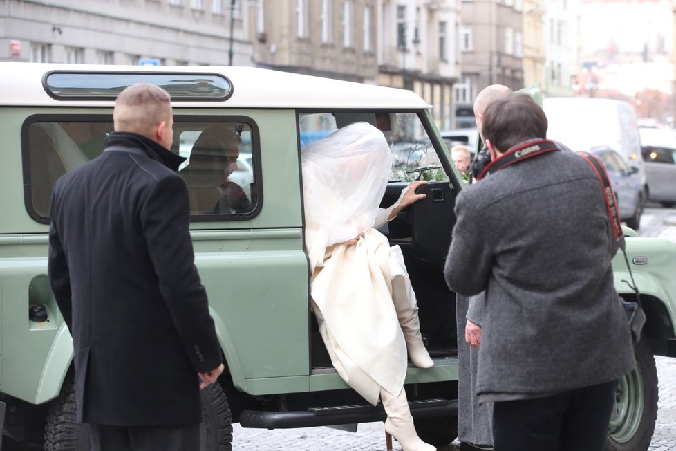 Svatba Karla Janečka a Lilie Khousnoutdinové.