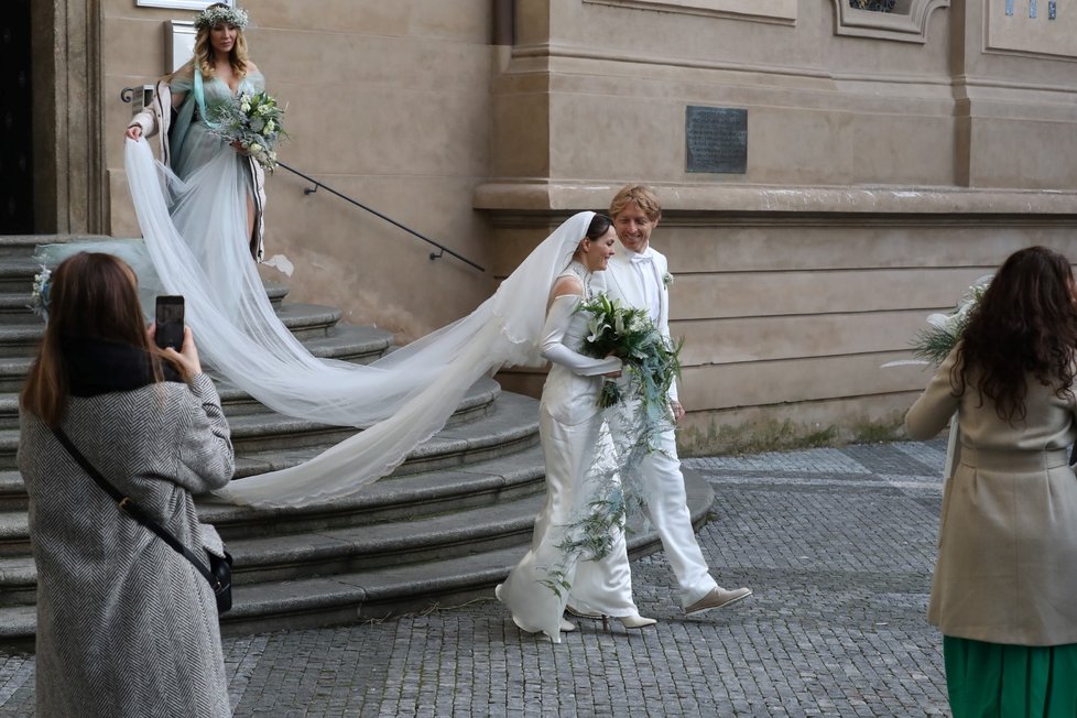 Svatba Karla Janečka a Lilie Khousnoutdinové.