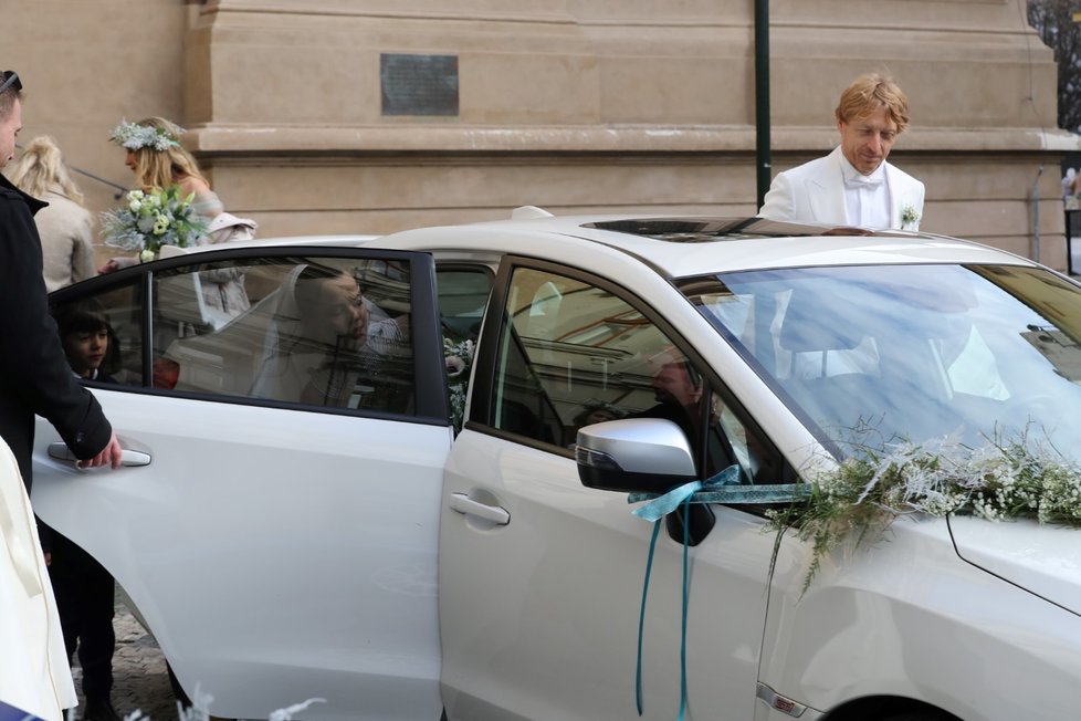 Svatba Karla Janečka a Lilie Khousnoutdinové.