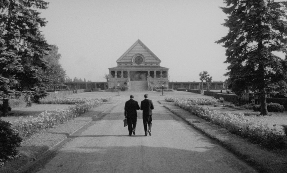 Krematorium v Pardubicích, tady se film natáčel.