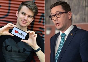 Youtuber Karel Kovář alias Kovy metál od Zemana nechce, hradní mluvčí Ovčáček zuří