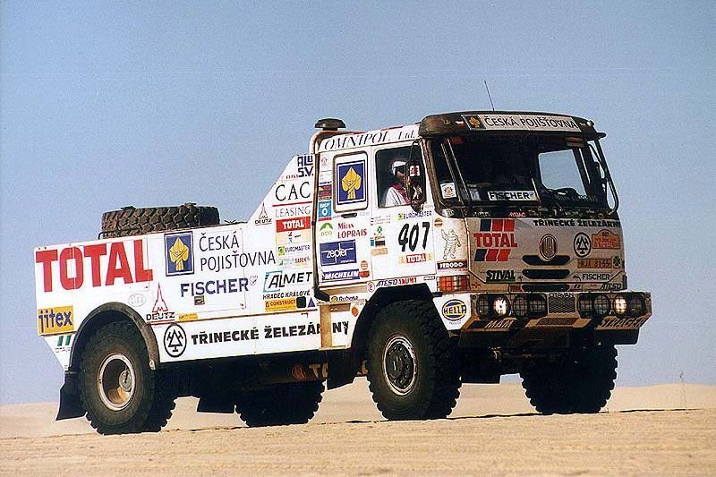 Karel Loprais s tatrou přezdívanou Puma třikrát vyhrál Rallye Dakar (1998, 1999 a 2001)