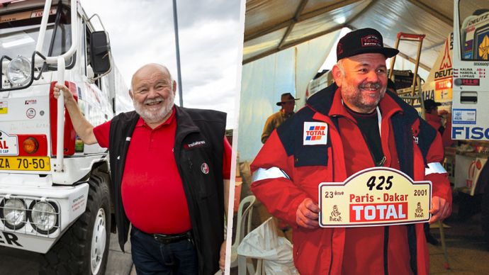 Ve věku 72 let zemřel šestinásobný vítěz kategorie kamionů na Rallye Dakar Karel Loprais.