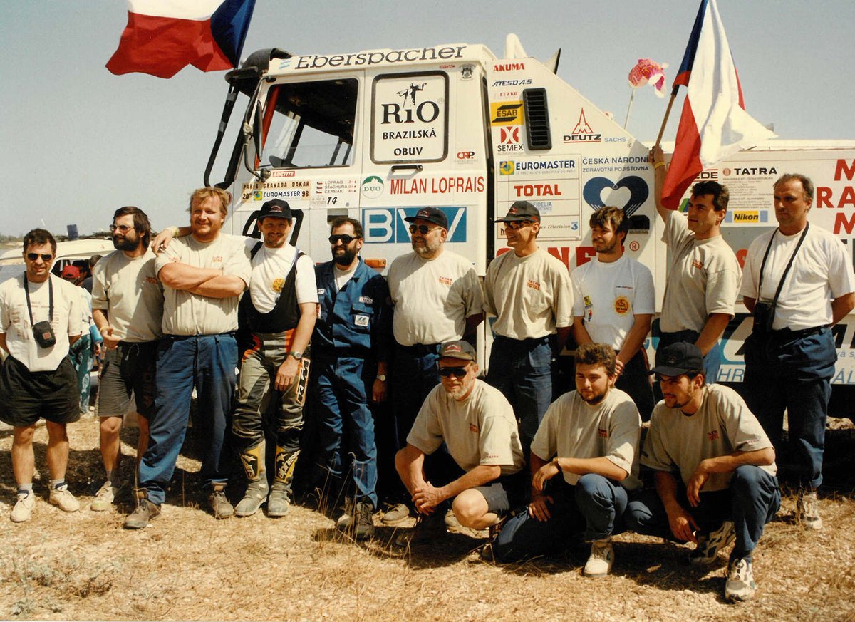 Ve věku 72 let zemřel šestinásobný vítěz kategorie kamionů na Rallye Dakar Karel Loprais.