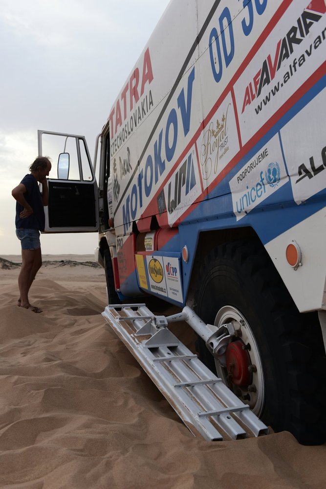Karel Loprais si znovu splnil Sen o Dakaru na kopřivnické tatrovce