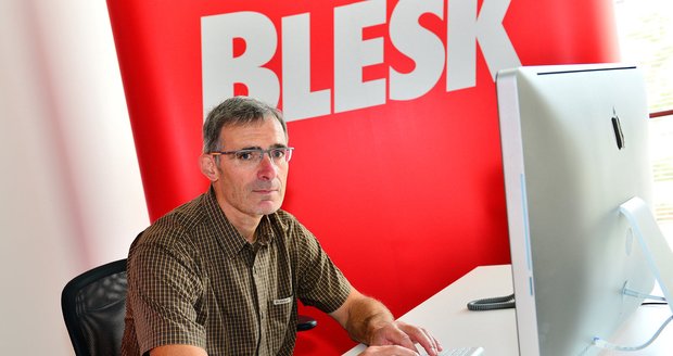 Karel Randák na chatu Blesk.cz