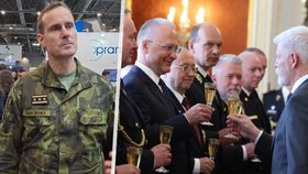 Vysloužilý generál Pavel na Hradě, další velí armádě či špionům: Kolik má Česko zlatých hvězd?