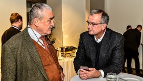 Karel Schwarzenberg a Miroslav Kalousek