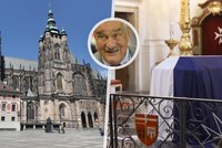 ONLINE Loučení se Schwarzenbergem (†85): Obřad v katedrále, VIP hosté i oslava v Lucerně