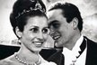 První svatba Therese a Karla v tyrolském Seefeldu. (1967)