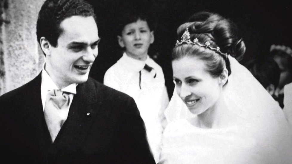 Karel Schwarzenberg si poprvé svou manželku Therese bral v roce 1967.