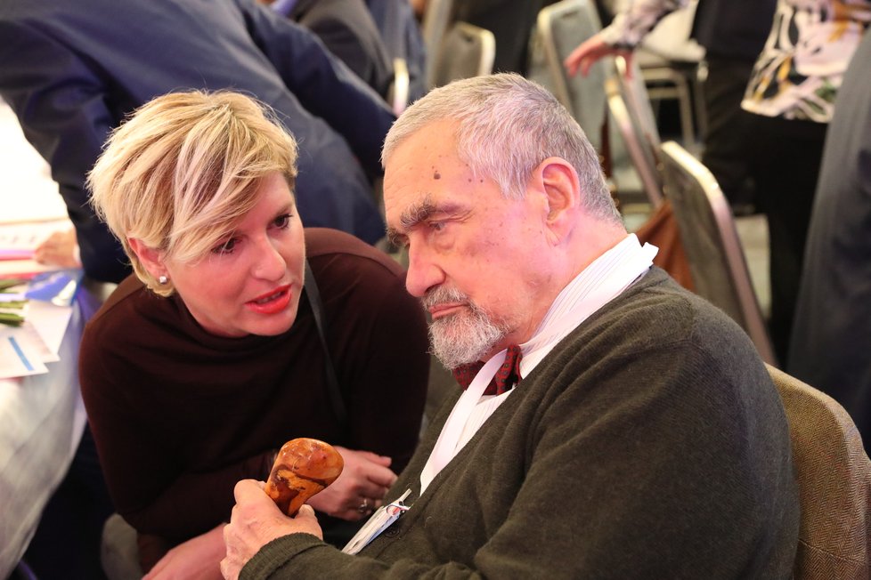 Čestný předseda TOP 09 Karel Schwarzenberg