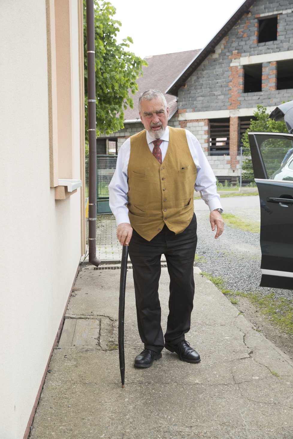 Karel Schwarzenberg u voleb do Evropského parlamentu (25. 5. 2019)