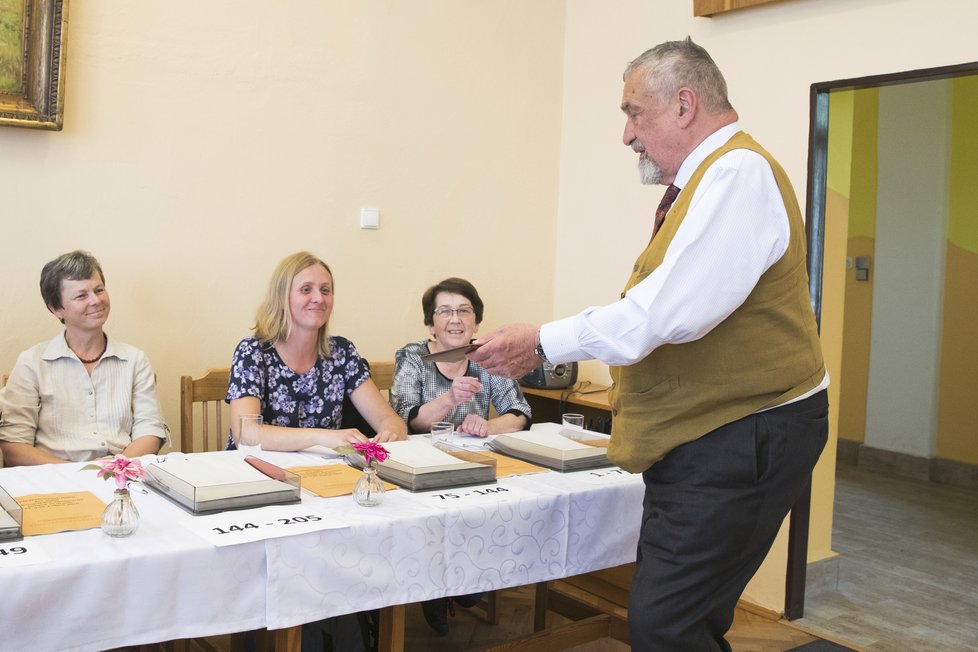 Karel Schwarzenberg u voleb do Evropského parlamentu (25.5.2019)