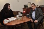 Karel Schwarzenberg při rozhovoru pro Blesk.cz