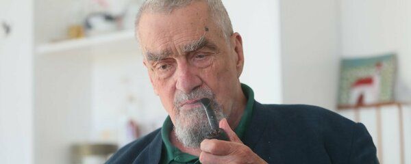 Karel Schwarzenberg při rozhovoru pro Blesk.