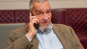 Karel Schwarzenberg při rozhovoru pro Blesk.