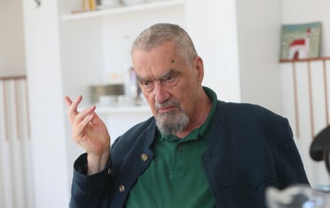 Karel Schwarzenberg při rozhovoru pro Blesk.