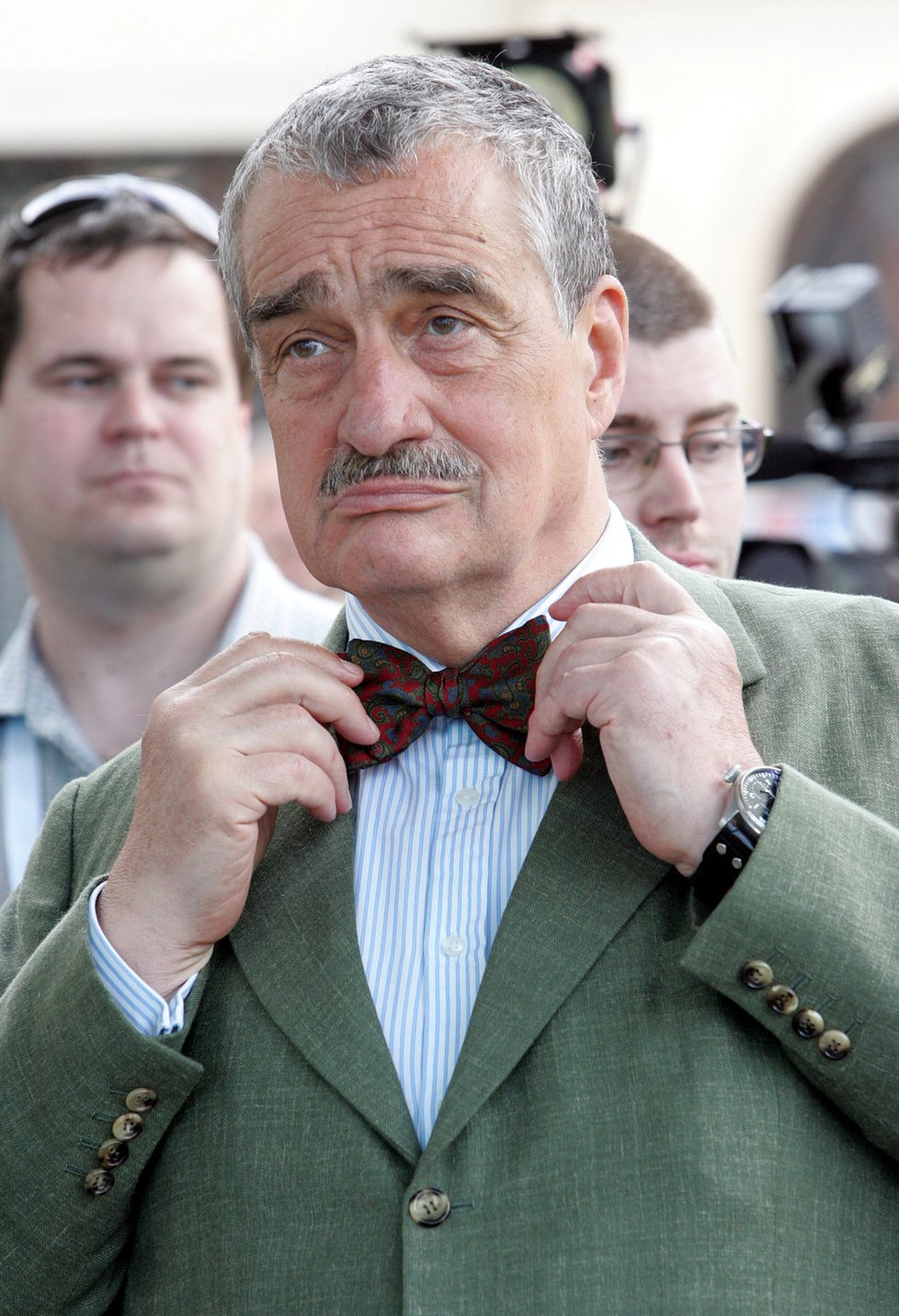 Karel Schwarzenberg v roce 2010