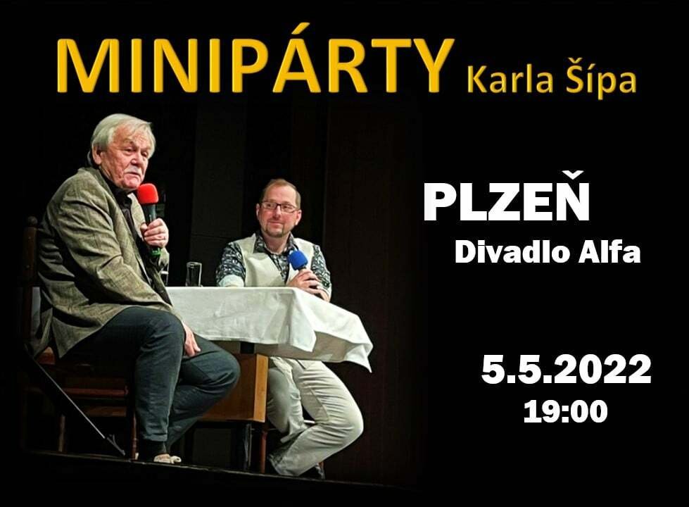 Karla Šípa a jeho kolegu čeká na jaře 20 zastávek po celém Česku.