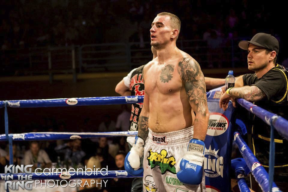 Karel Šroubek působil na Novém Zélandu také jako úspěšný kickboxer.