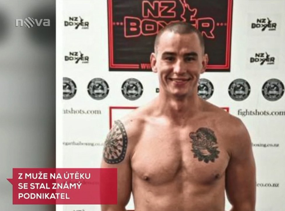 Karel Šroubek působil na Novém Zélandu také jako úspěšný kickboxer.