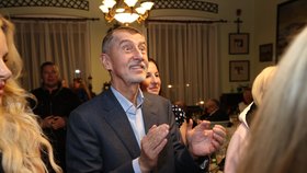 Oslava 80. narozenin Karla Vágnera: Andrej Babiš