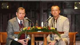 2006 – Karel Voříšek s Václavem Havlem