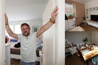 Nový byt hvězdy Slunečné Karla Zimy: Barevný kompromis v každé místnosti kvůli manželce!